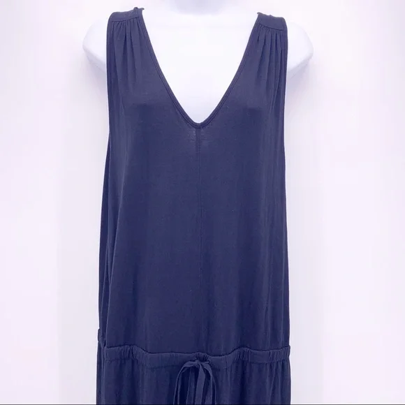 Gap Body Black Summer Midi Dress Size XS - Picture 2 of 9